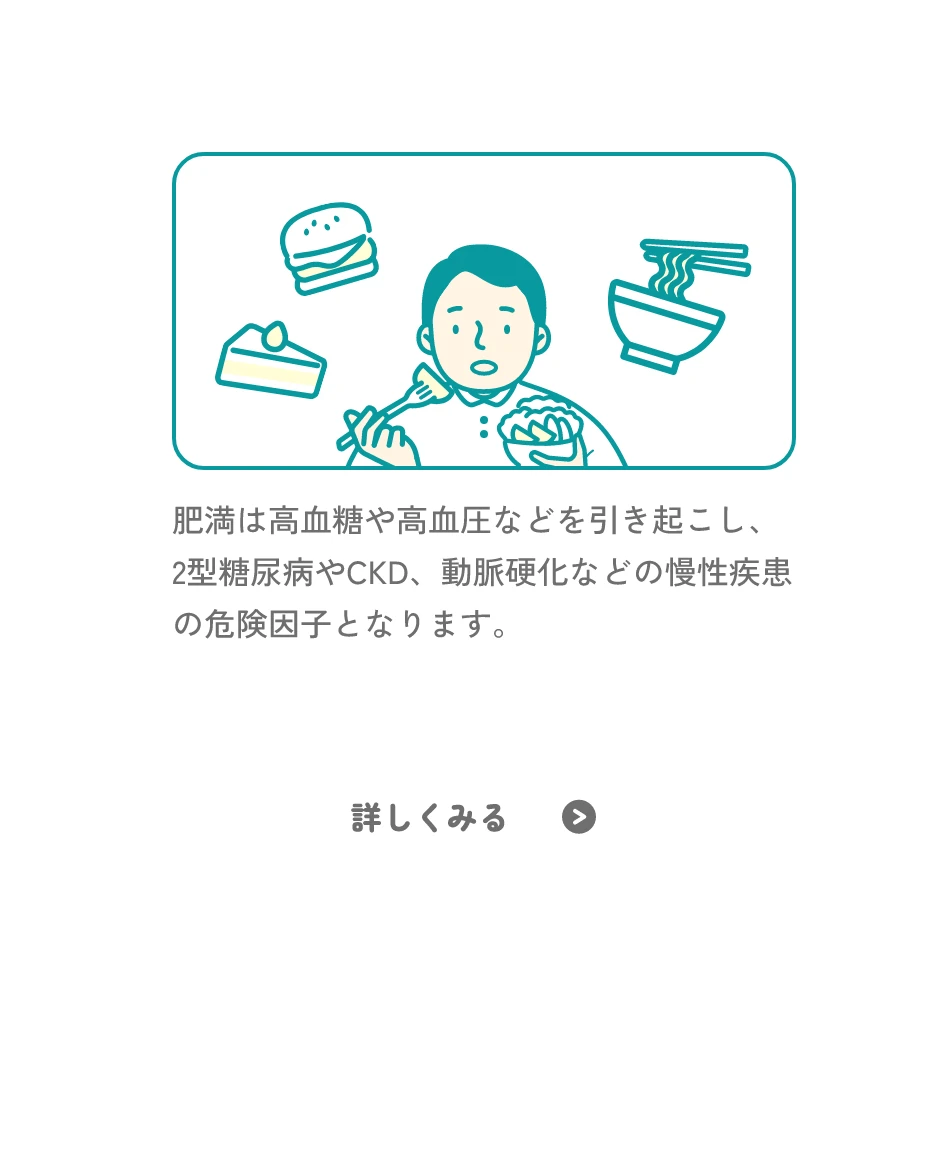 肥満・肥満症をほっておくとどうなるの？